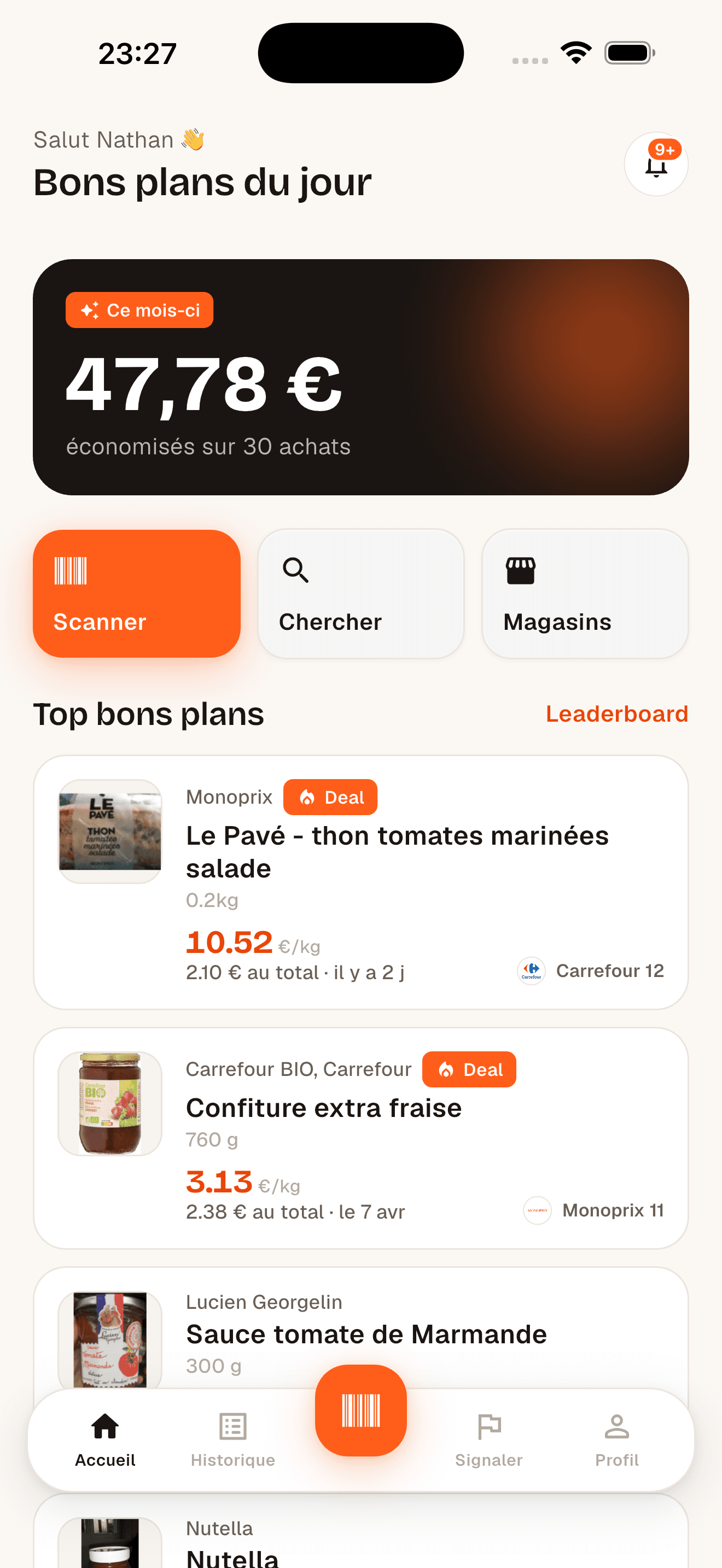 Aukilo · Bons plans du jour